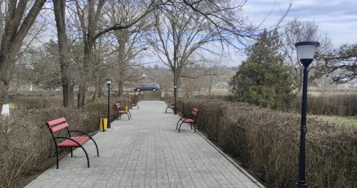 В рамках проекта, внедряемого МО «Вершина» и примэрией села Чишмикиой на центральной алле парка села Чишмикиой устанавливают фонари