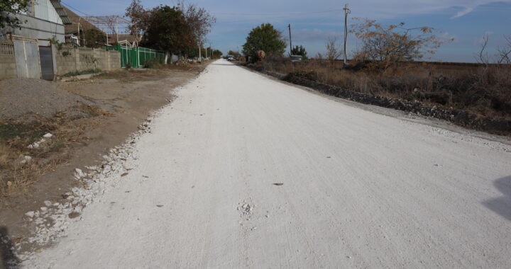 Дорога по улице Лиманской сдана в эксплуатацию