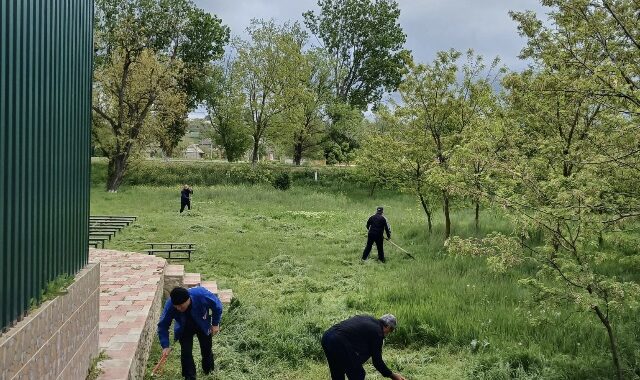 В селе Чишмикиой прошла санитарная пятница