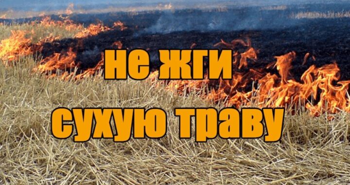 Соблюдение правил пожарной безопасности в весенне-летний период