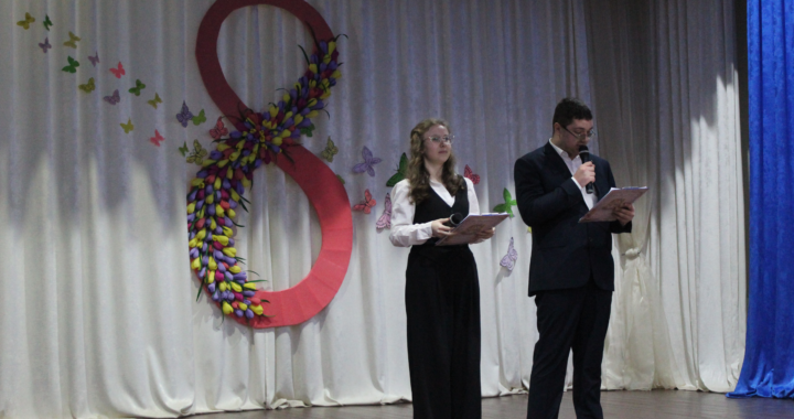 В с.Чишмикиой прошел праздничный концерт посвященный 8 марта